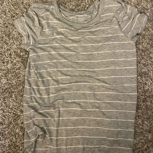 womans soft striped shirt size small